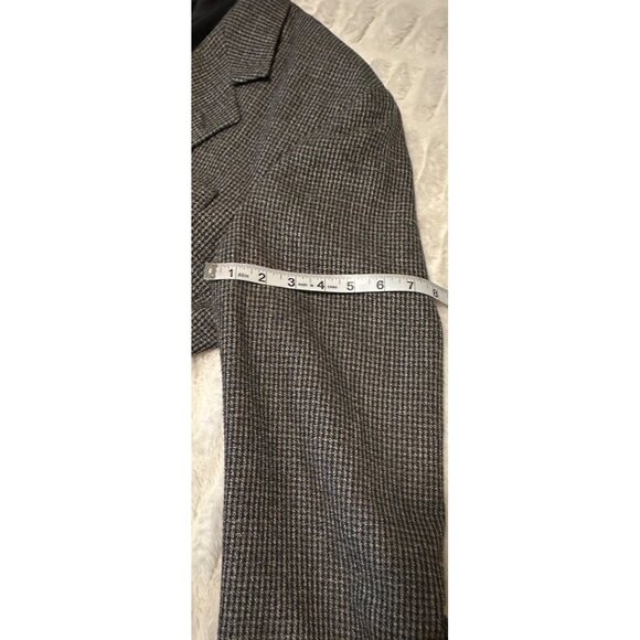 Men's Haggar Clothing Co. Suit Jacket Check Pattern Polyester Size XL/XXL (READ) - Picture 9 of 16
